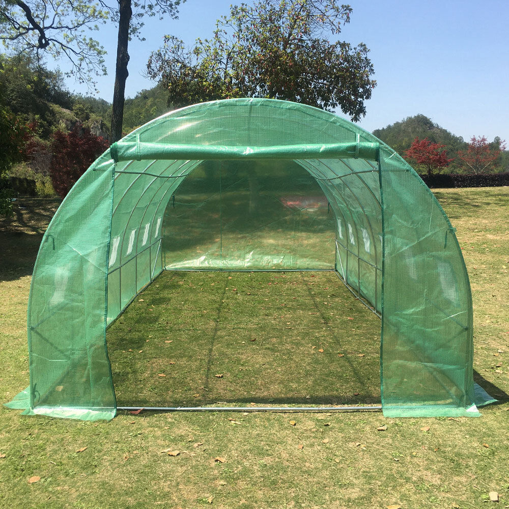 Solar grădină 6×3×2m cu 7 arcade metalice pentru stabilitate superioară - MAXY