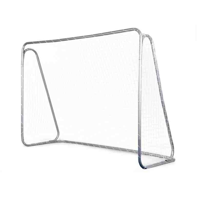 Poartă de Fotbal din Oțel cu Ținte pentru Antrenament, 213 x 75 x 152 cm - MAXY