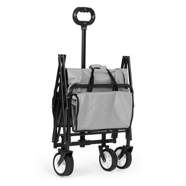 Carucior Gradina Pliabil Multifunctional 100 kg Gri - MAXY