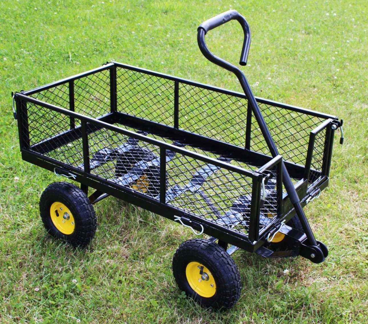 Cărucior de Grădină 300kg cu 4 Roți – Multifuncțional - MAXY