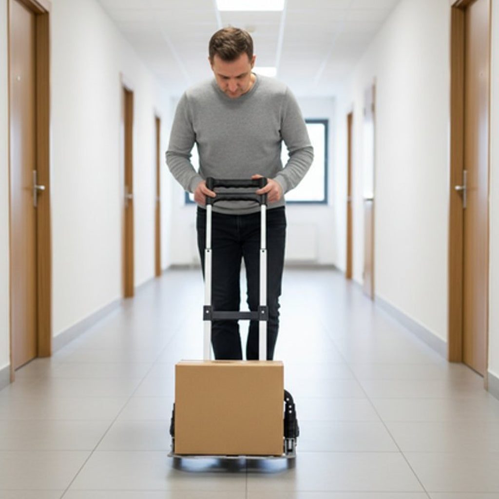 Carucior de Transport Pliabil din Aluminiu 70 kg - MAXY