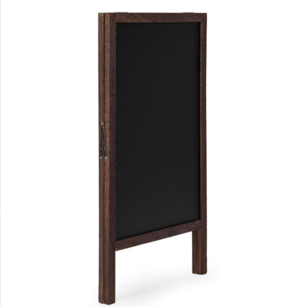 Panou Stradal Publicitar Cu Tabla De Scris din lemn, dimensiune 83x50cm - MAXY