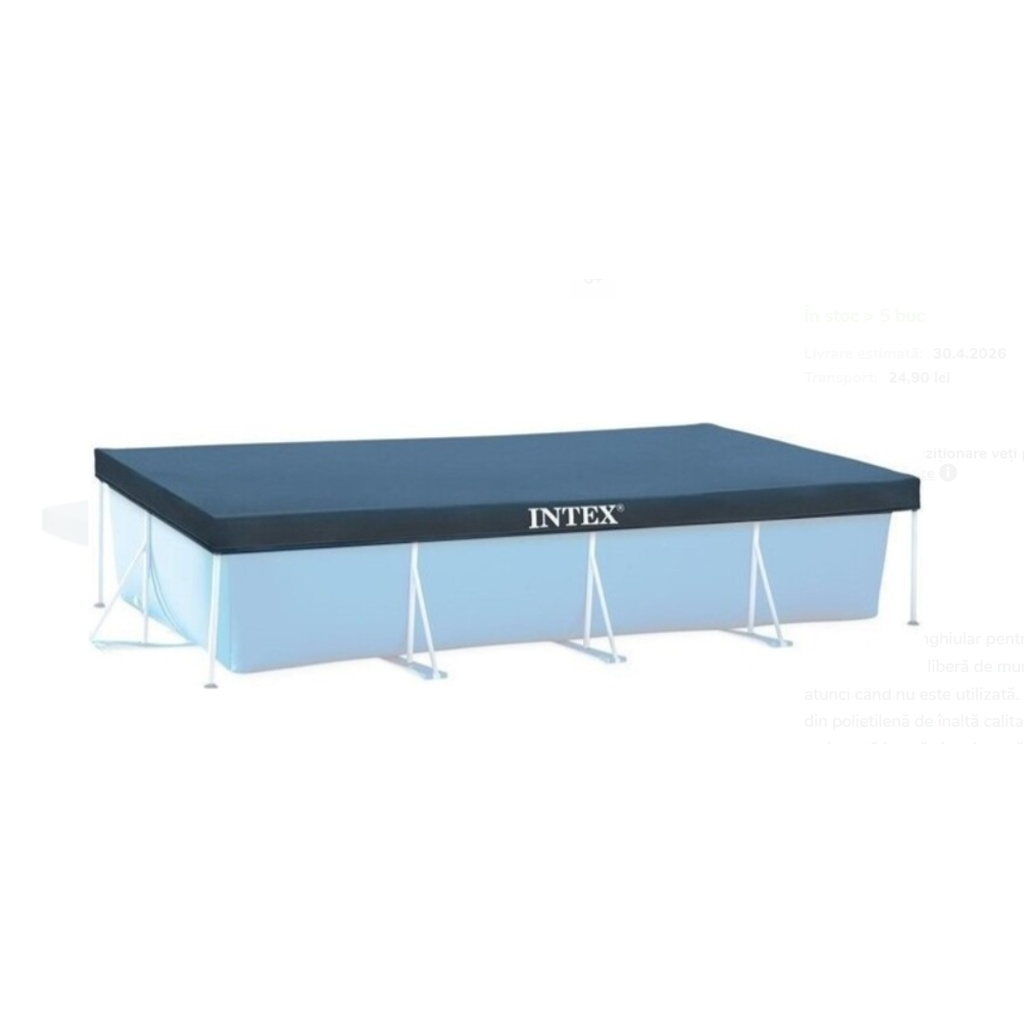 Prelată Piscină Intex 400x200 cm - MAXY