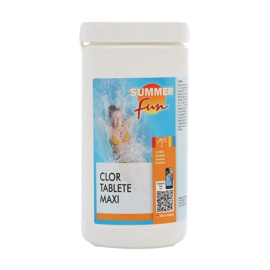 Pastile Clor MAXI pentru Piscină 200g, 1 KG