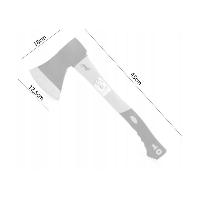 Topor cu Mâner din Fibră de Sticlă 1 kg - MAXY