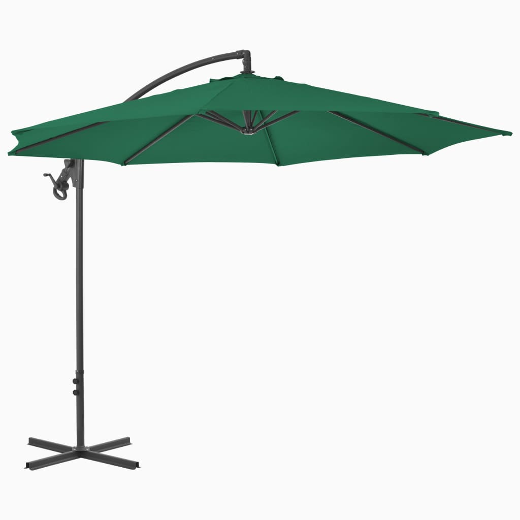 Umbrelă de Grădină și Terasă 300 cm, Verde