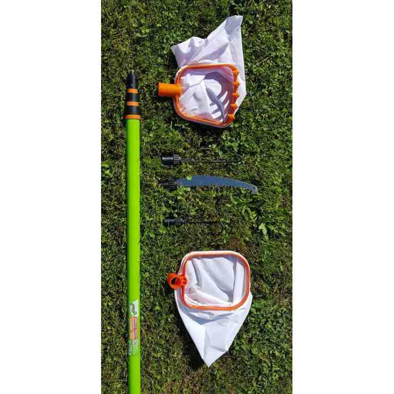 Fierăstrău pentru crengi si culegător de fructe cu tijă telescopică 370 cm - MAXY