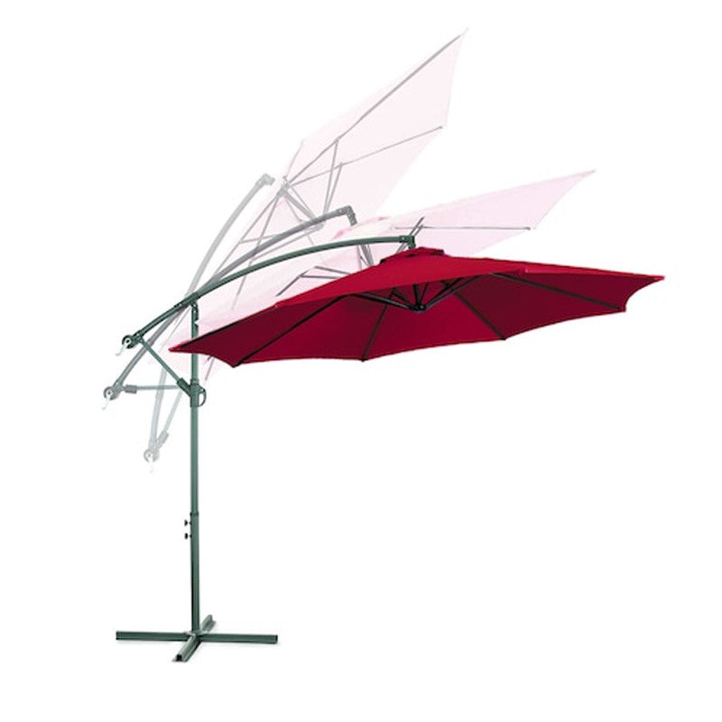 Umbrelă de Grădină Roșie , diametru 300 cm