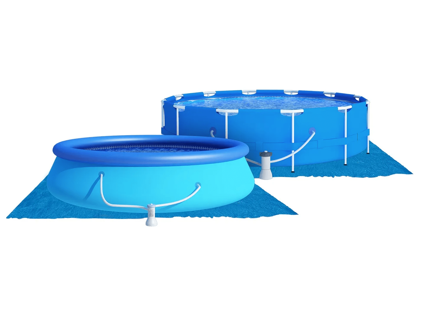 Covor de Protecție pentru Piscină PVC 274 x 274 cm - MAXY