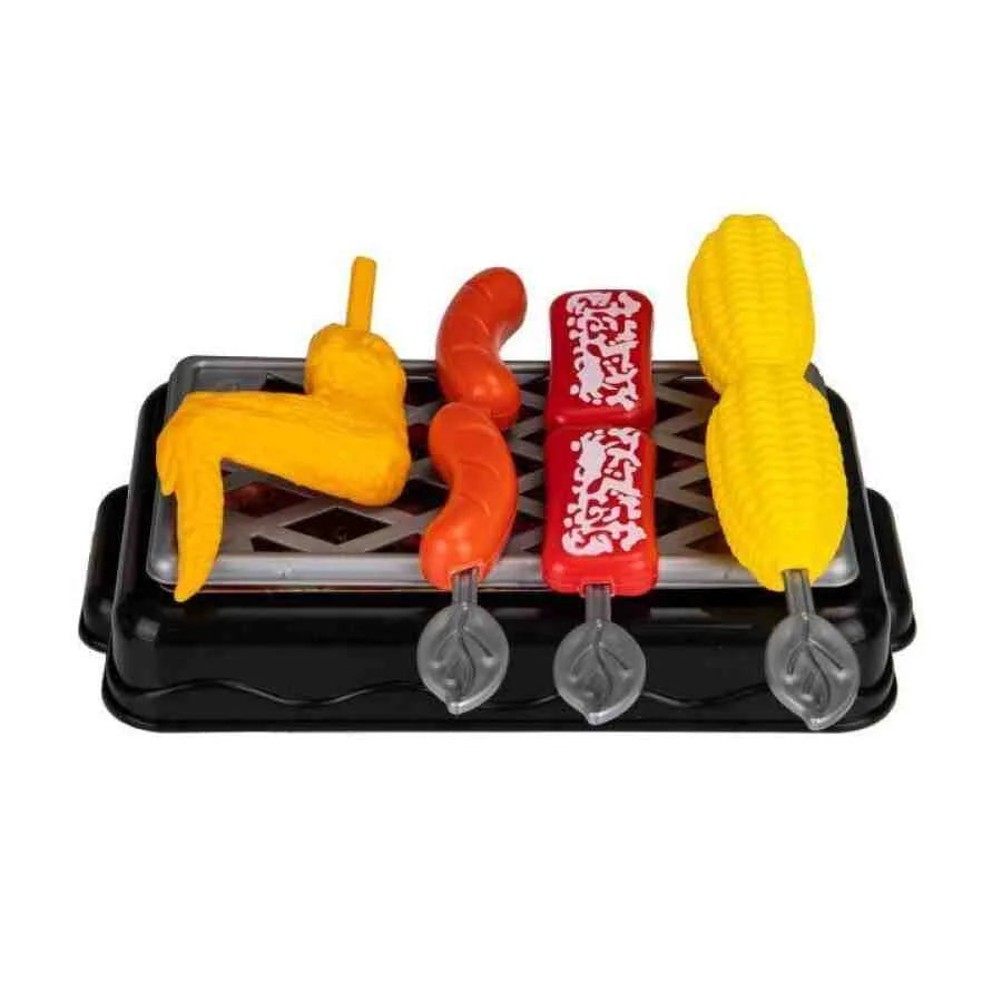 Set de Joaca Barbeque pentru Copii cu LED, Sunete, 40 Piese, 3+ Ani - MAXY