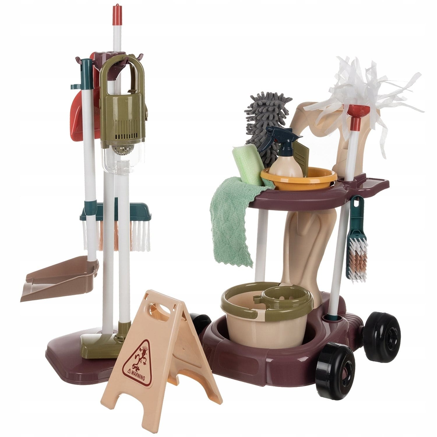 Set de Curățenie pentru Copii cu Aspirator Funcțional, 26 Piese - MAXY