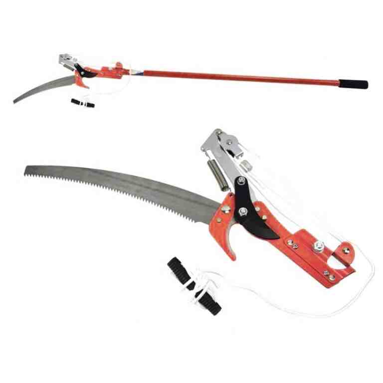 Fierăstrău și Foarfecă pentru Crengi cu Mâner Telescopic 1.37 – 2.5 m - MAXY