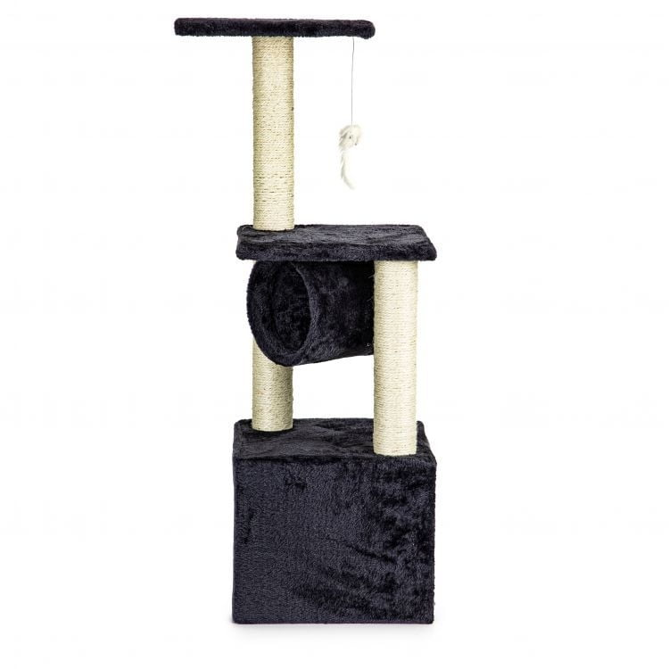Ansamblu de Joacă pentru Pisici din Sisal, 92 cm, Gri