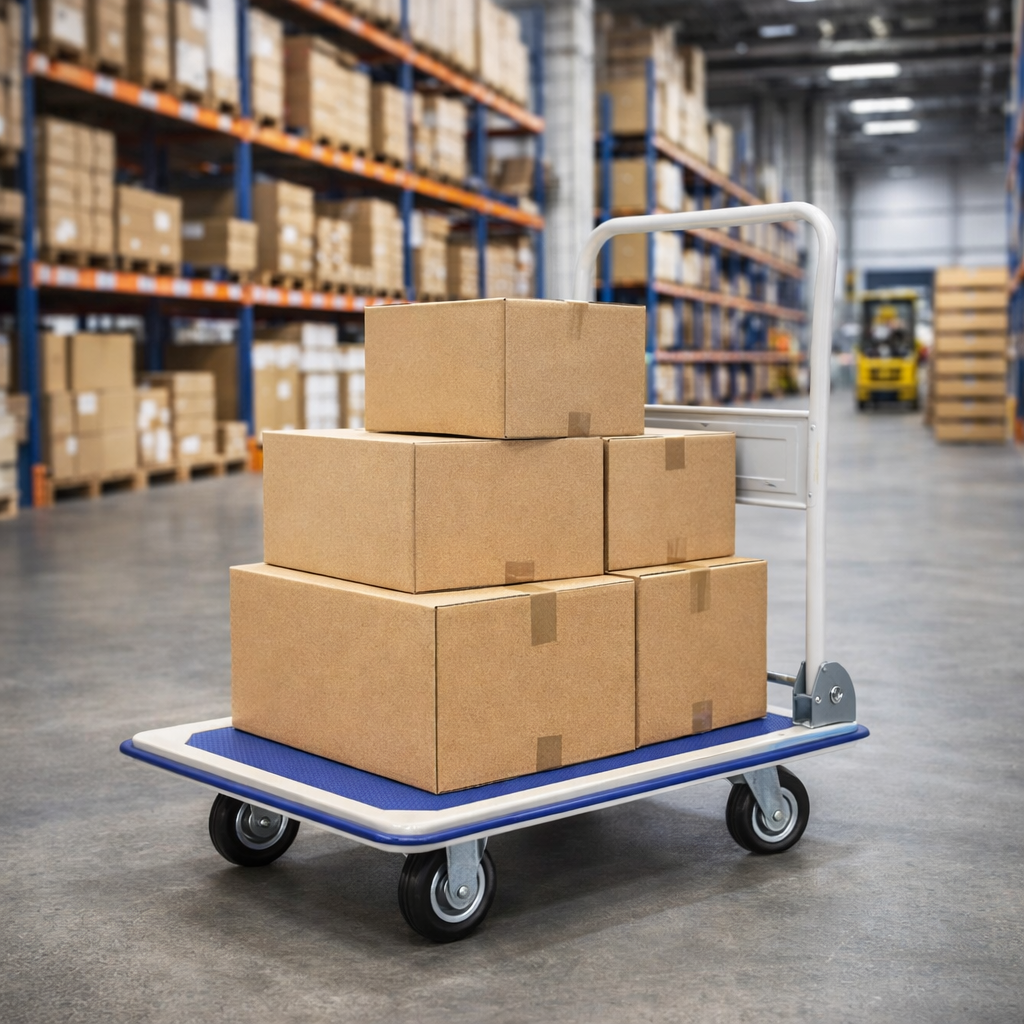 Carucior Platforma Transport Marfa 300 kg – 91,5 x 61,5 x 86 cm - MAXY
