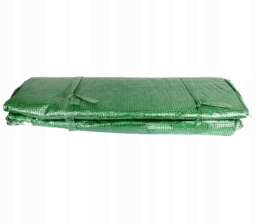 Folie sera polietilena cu insertie de plasa, cu ferestre de aerisire, verde, 8 x 3 m