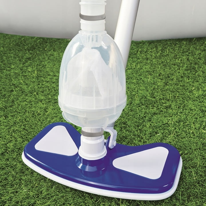 Kit Întreținere Piscină Bestway cu Aspirator, Plasă și Tijă Telescopică 279 cm