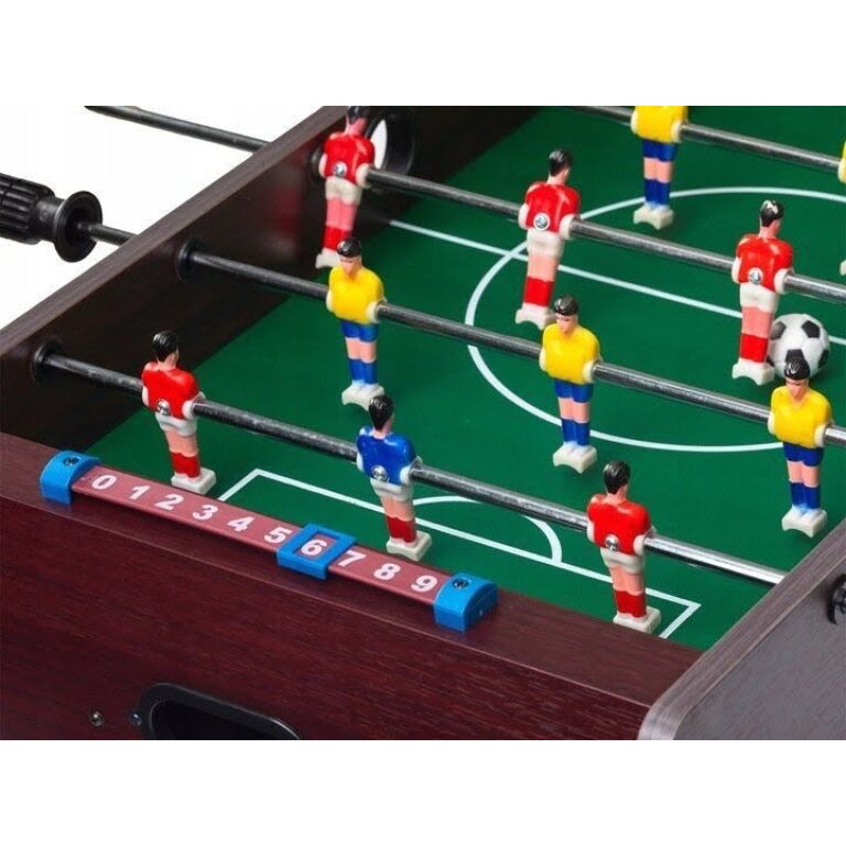 Masă de Fotbal XXL pentru Copii și Adulți, 18 Jucători, MDF Rezistent, 69 x 36 x 62 cm - MAXY