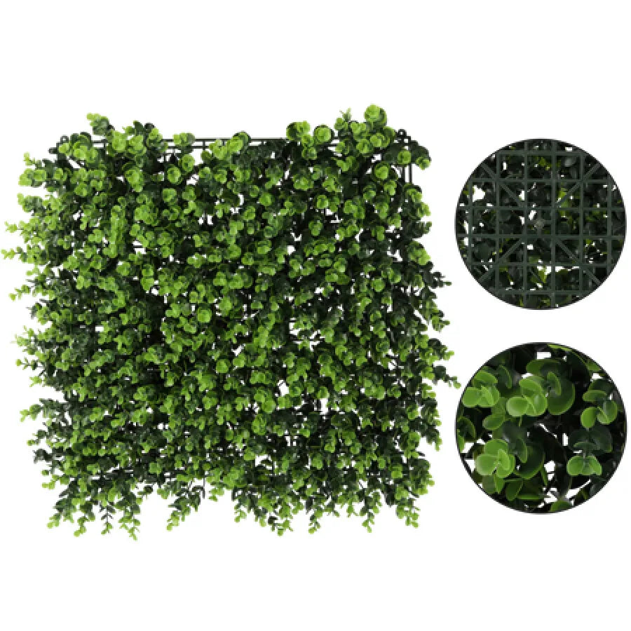 Panou Artificial cu Frunze BUXUS 50x50 cm - MAXY