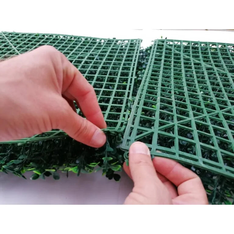 Panou Artificial cu Frunze BUXUS 50x50 cm - MAXY