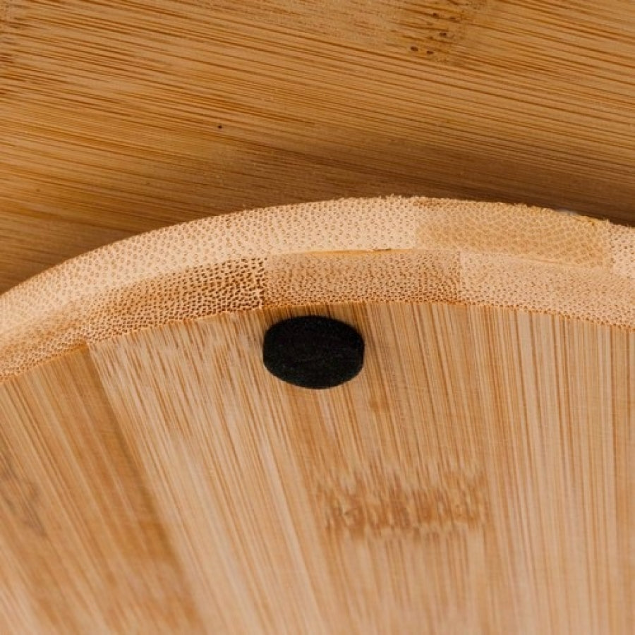 Platou Rotativ Din Bambus Cu 5 Compartimente, 33 x 4 cm