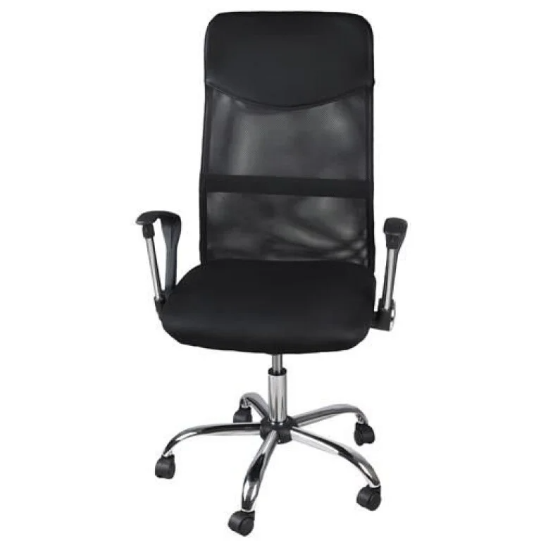 Scaun de Birou Directorial Ergonomic Mesh, Reglabil pe Înălțime, Negru - MAXY
