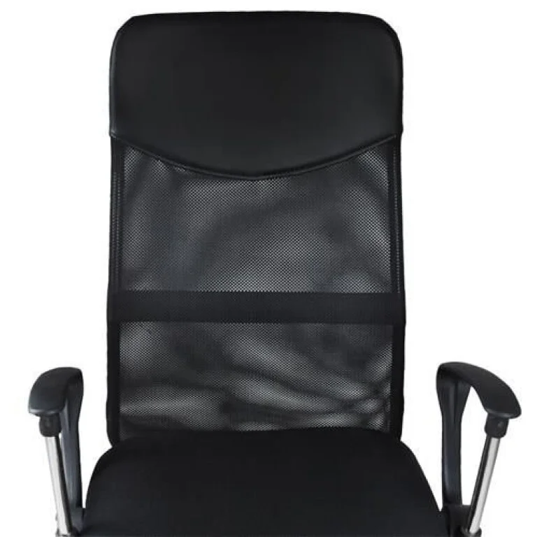 Scaun de Birou Directorial Ergonomic Mesh, Reglabil pe Înălțime, Negru - MAXY