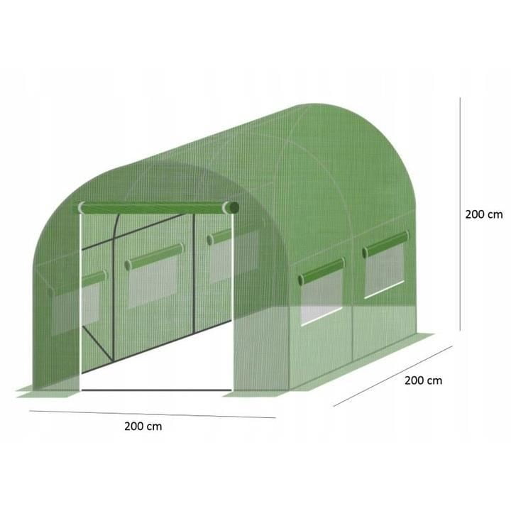 Folie solar Folie sera gradina 200 x 200 cm