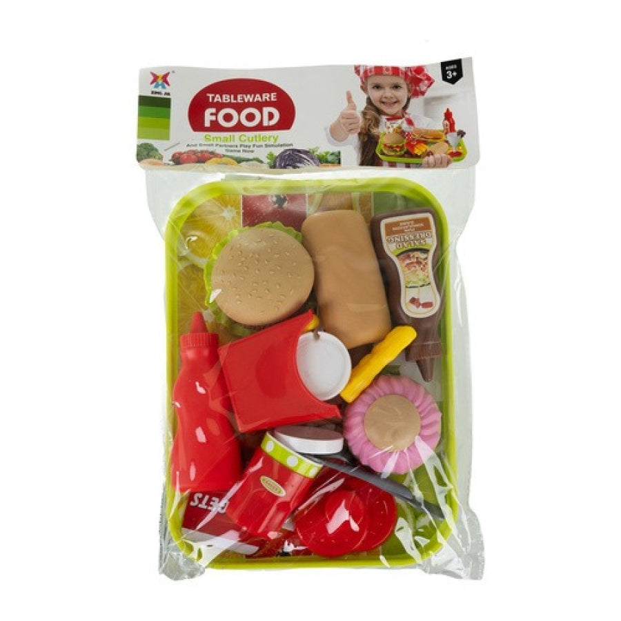 Set Jucării Fast Food pentru Copii, 26 Piese