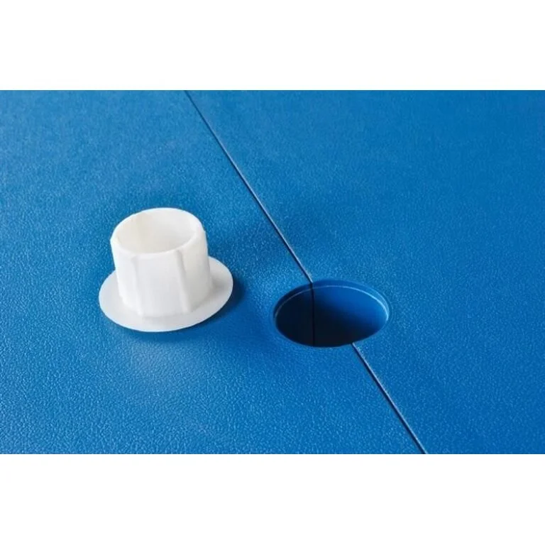 Set Masă Camping Pliabilă cu 4 Scaune din Aluminiu – Tip Valiză, Albastru - MAXY