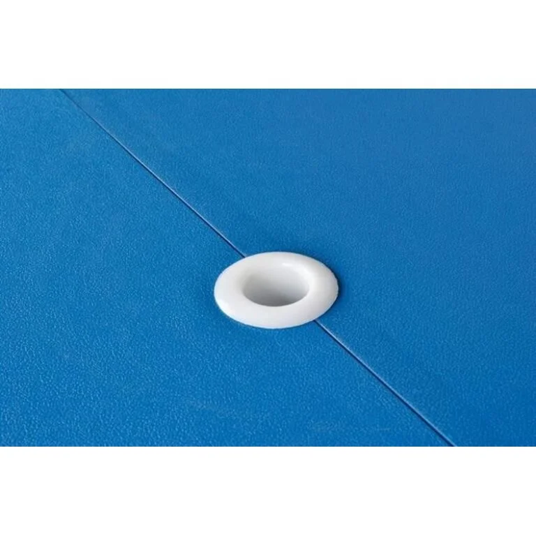 Set Masă Camping Pliabilă cu 4 Scaune din Aluminiu – Tip Valiză, Albastru - MAXY