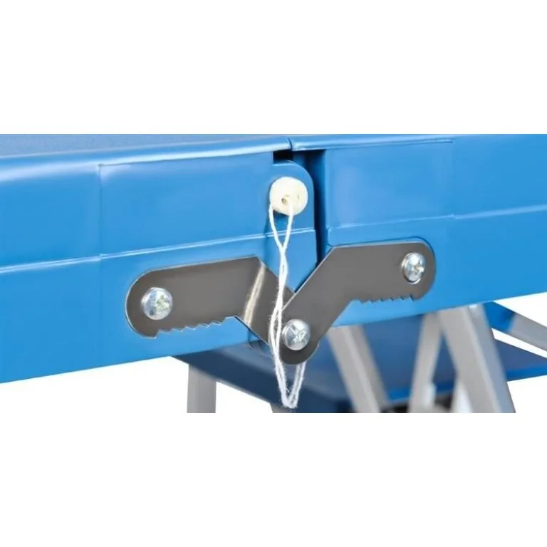 Set Masă Camping Pliabilă cu 4 Scaune din Aluminiu – Tip Valiză, Albastru - MAXY