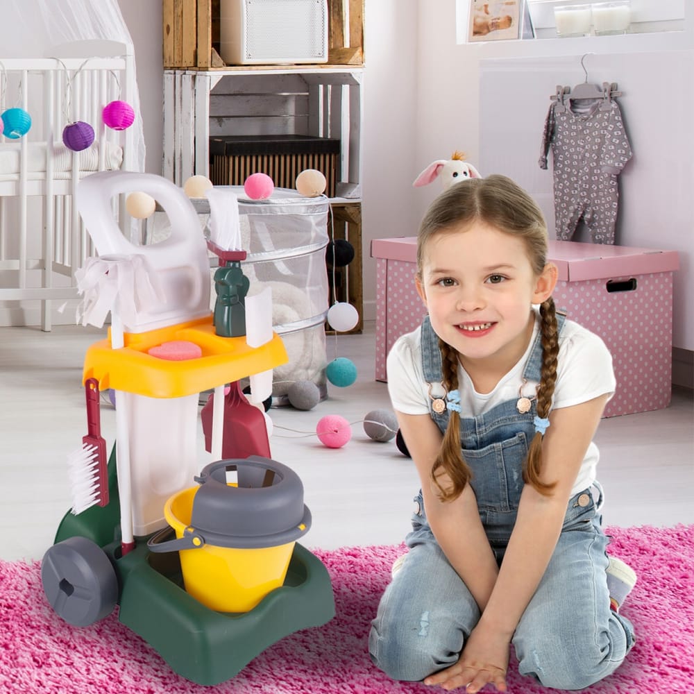 Set Curatenie Copii Cu Galeata