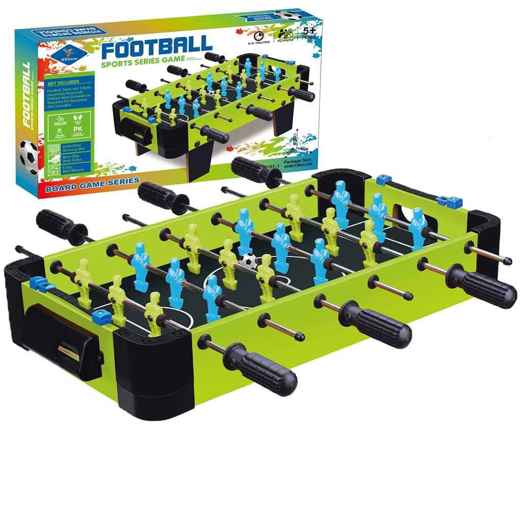 Set Fotbal De Masa Pentru Copii Din Lemn, 51 x 40 x 7 cm - MAXY