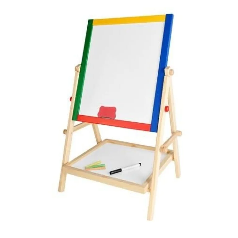 Tablă Educativă din Lemn pentru Copii 2 în 1 - MAXY