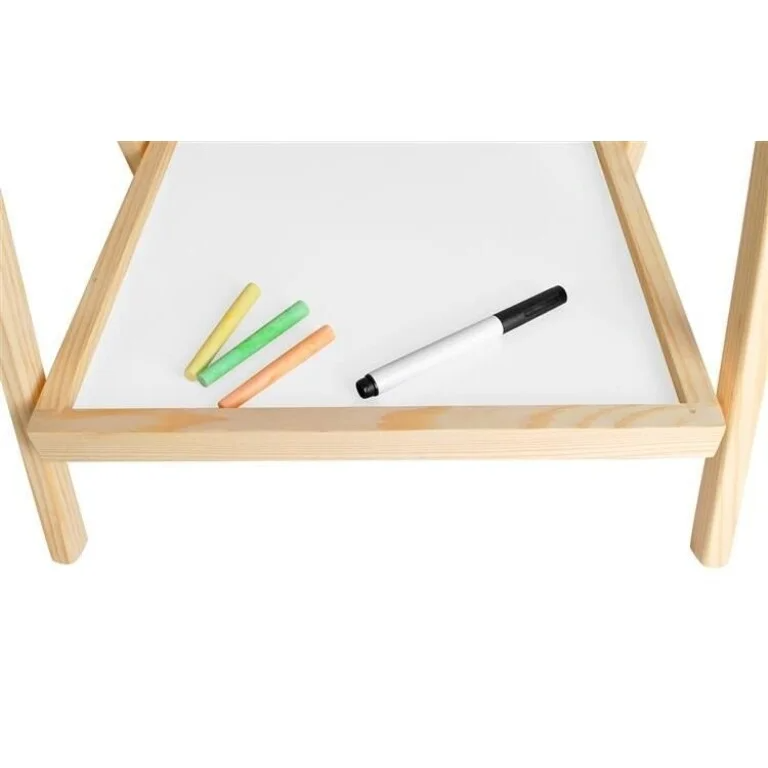 Tablă Educativă din Lemn pentru Copii 2 în 1 - MAXY
