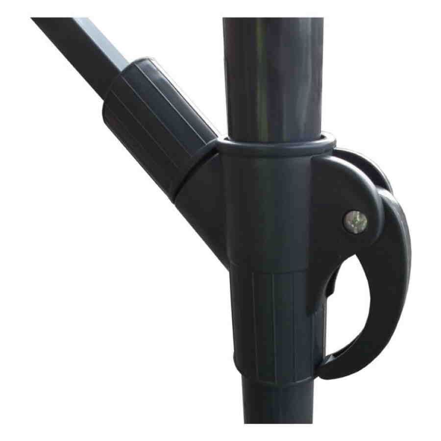 Umbrelă de Grădină Pliabilă Gri Ø300 cm - MAXY