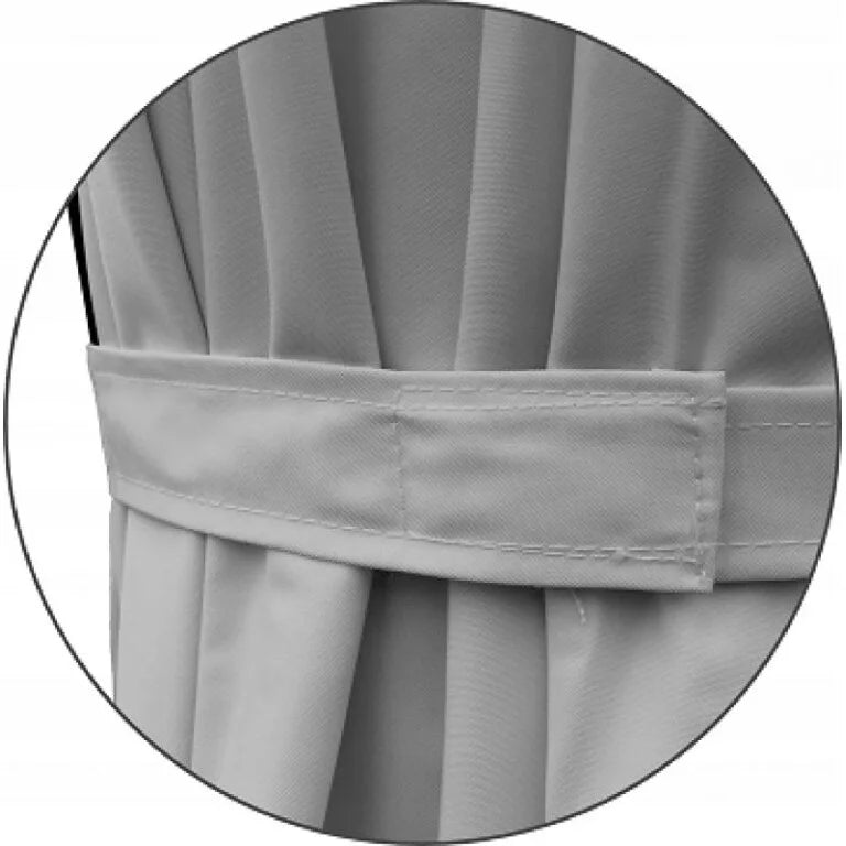 material umbrela de gradina gri