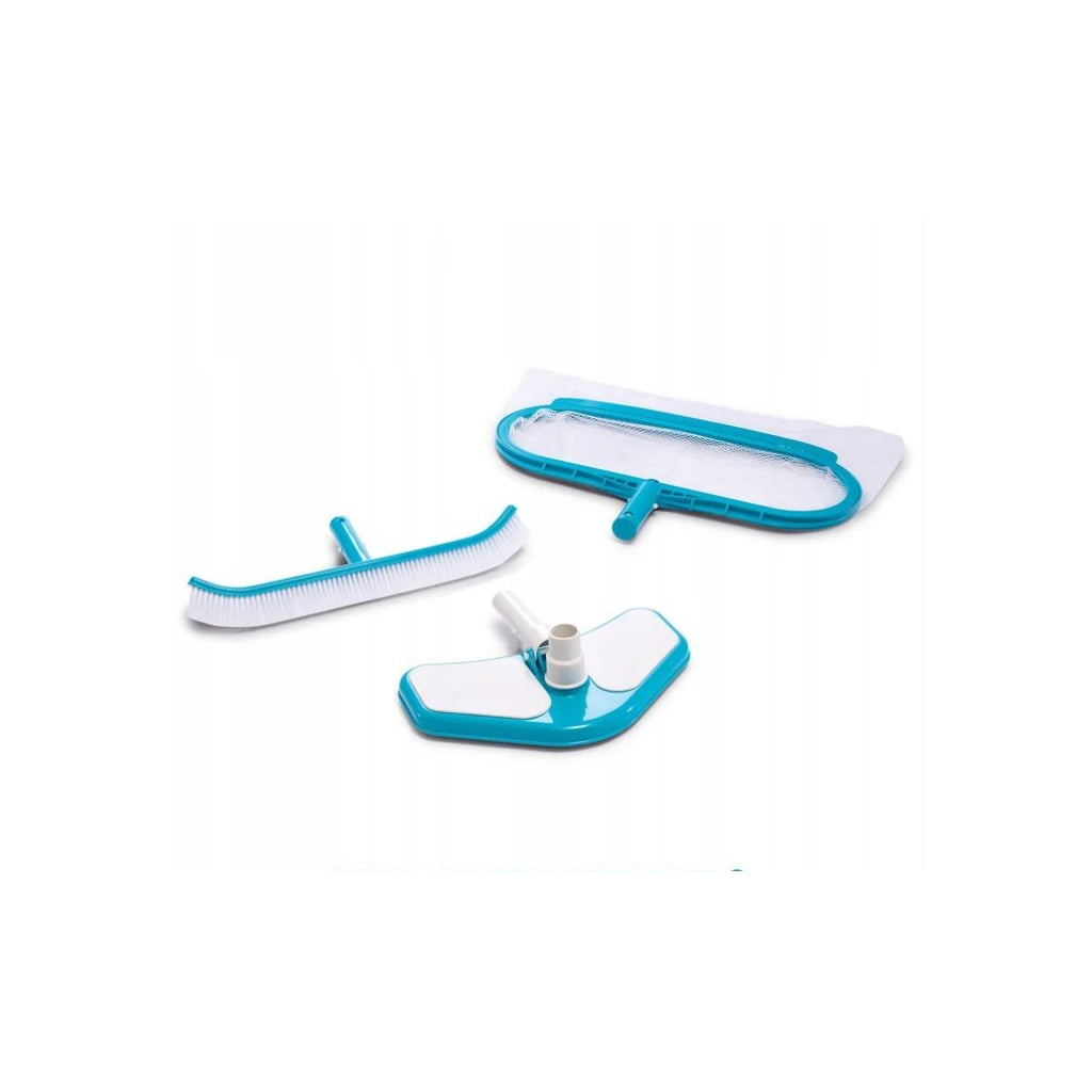 Kit Întreținere Piscină Intex cu Perie, Plasă și Aspirator - MAXY