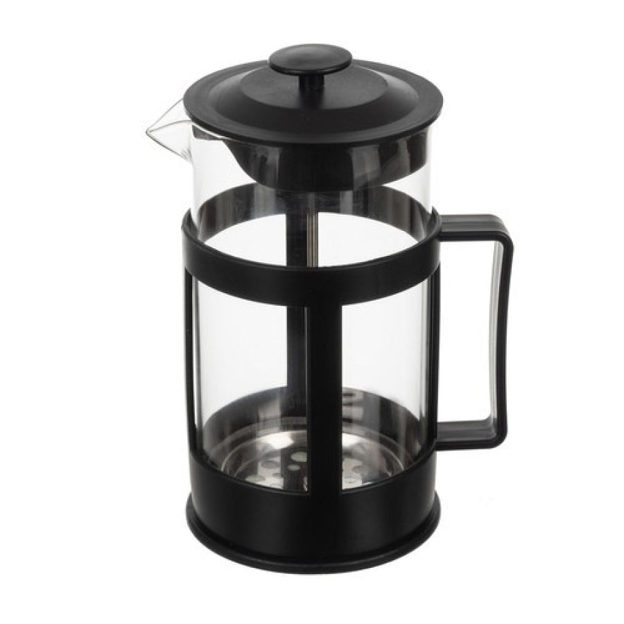 Aparat De Cafea/Ceai, Infuzor Cu Piston, Capacitate 1 Litru, Sticlă, Filtru Din Oțel Inoxidabil