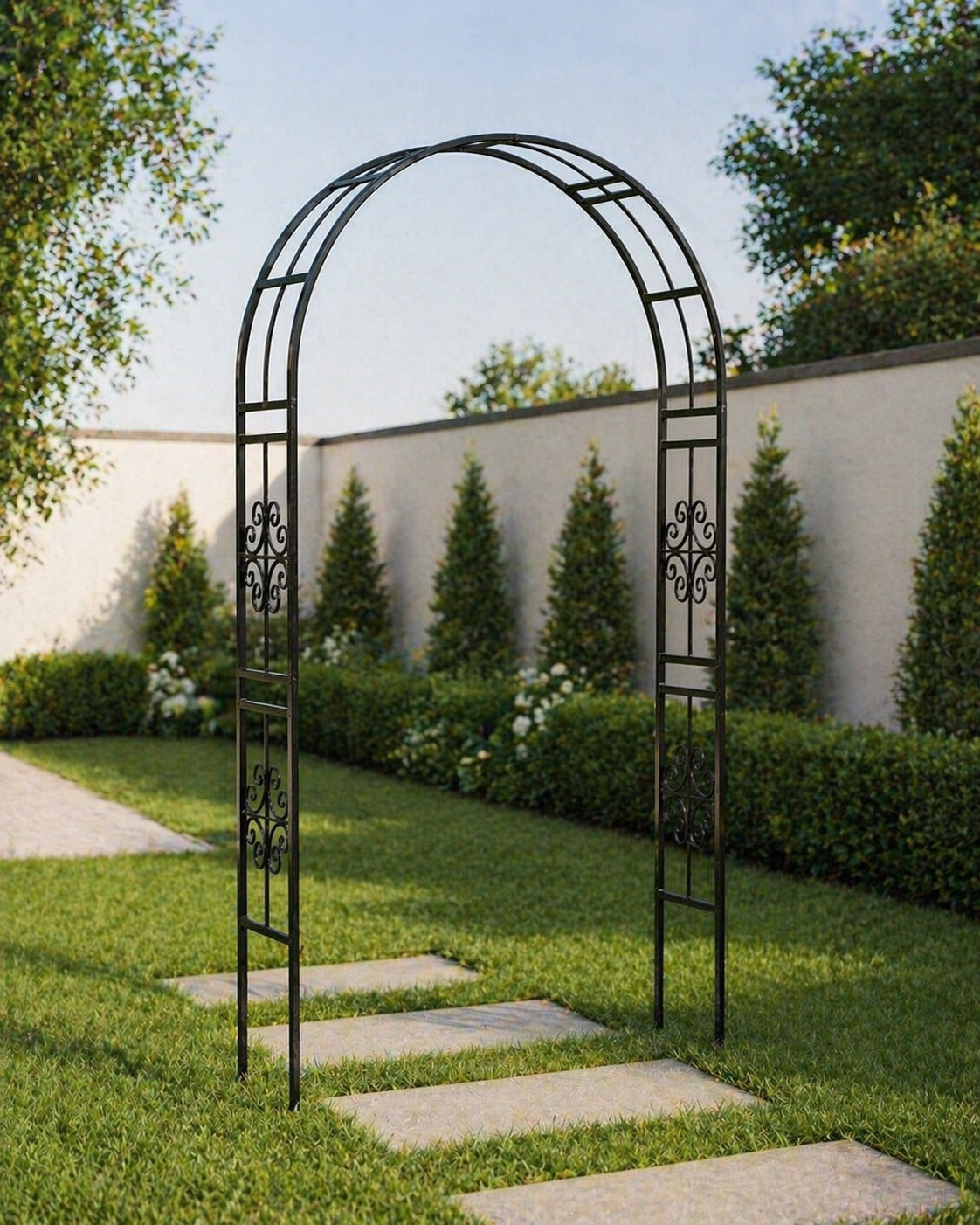 pergola de gradina eleganta