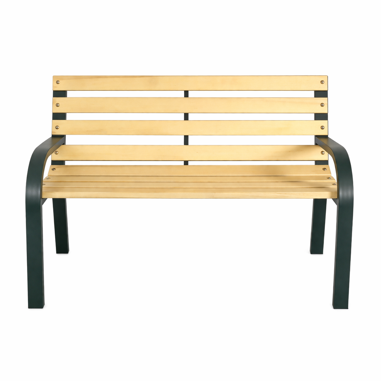 Banca De Gradina Pentru Copii, 81x38x56/30 cm, Otel si Lemn - MAXY