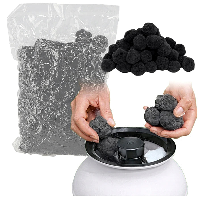 Bile Filtrante Negre 5 cm Pentru Pompe Cu Nisip 700 g - MAXY