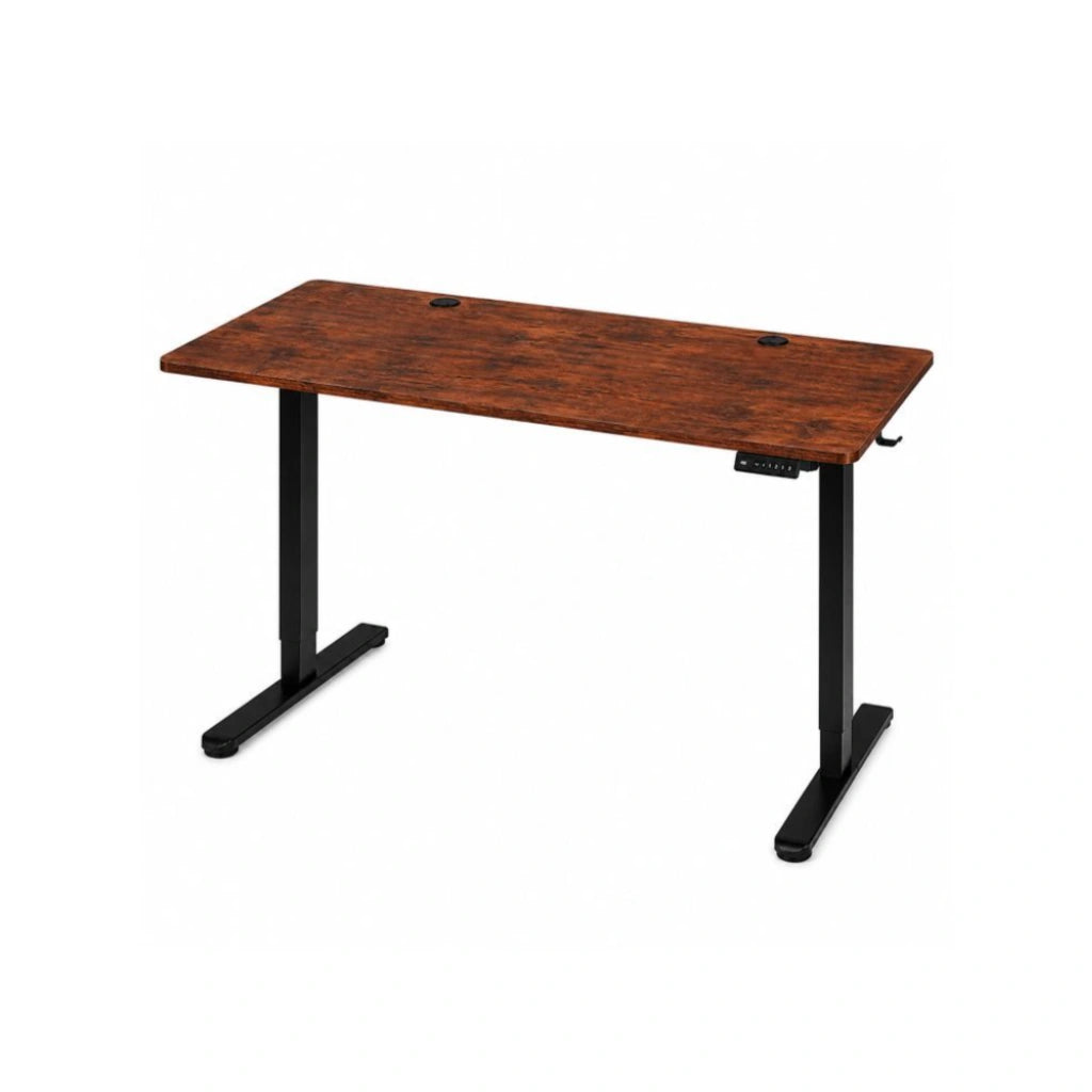 Birou Electric Reglabil pe Înălțime  72-118 cm, 120x60 cm, Stejar Antic