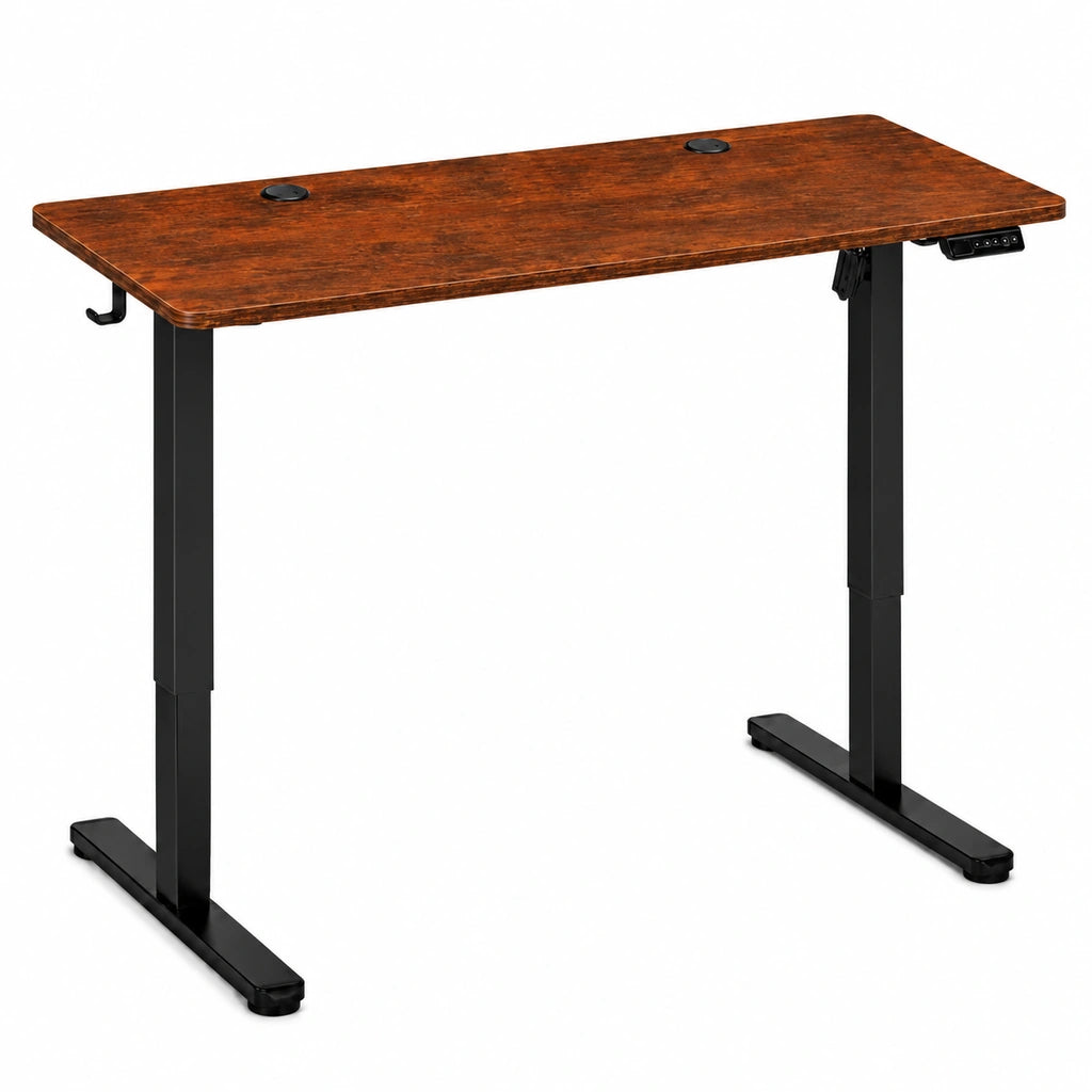Birou Electric Reglabil pe Înălțime  72-118 cm, 120x60 cm, Stejar Antic