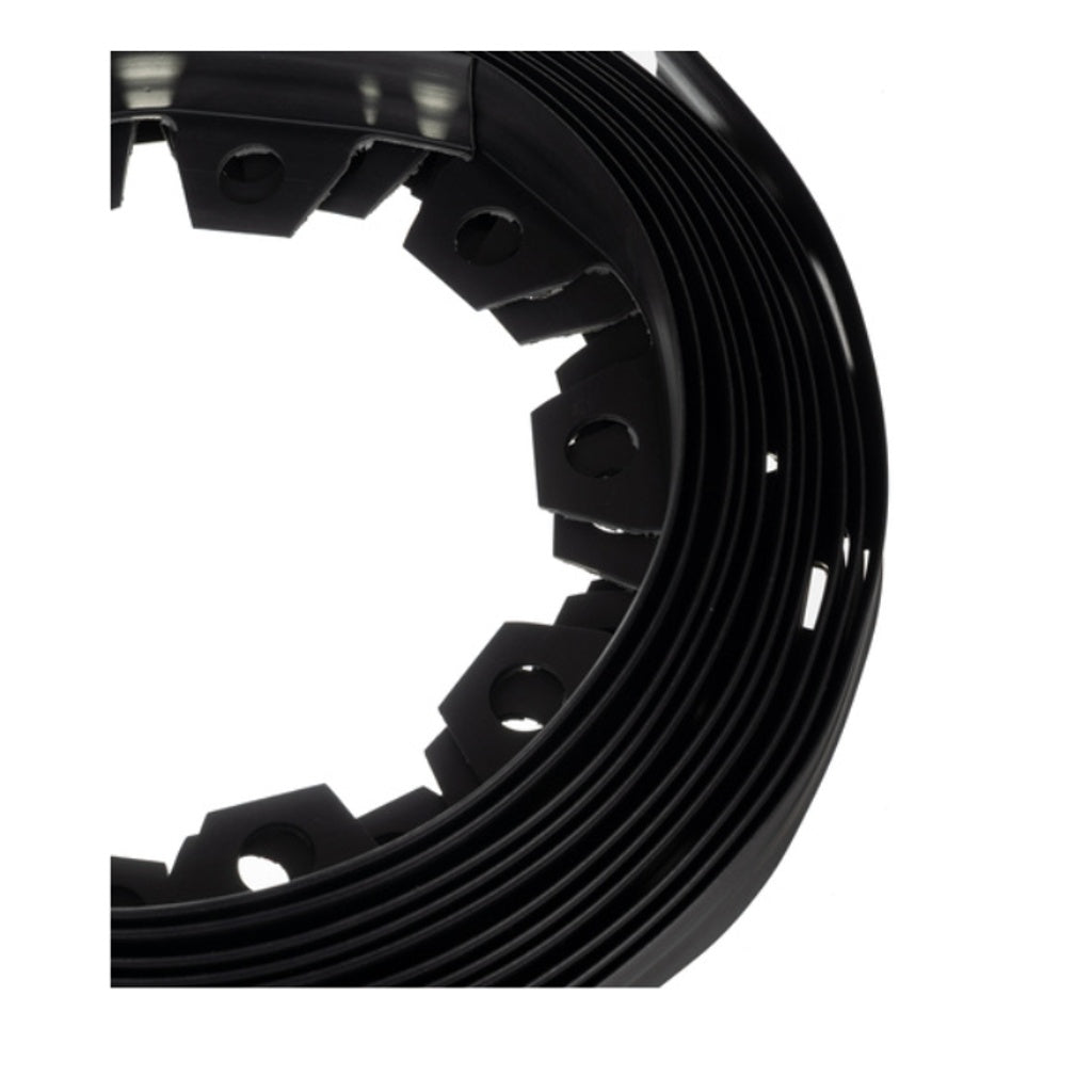 Bordura pentru Gradina 4 cm x 10 m – Flexibila, Rezistenta, Culoare Negru - MAXY