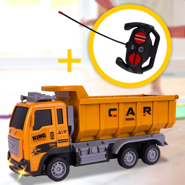Camion Basculanta Cu Telecomanda, Pentru Copii 3+, 24 x 11.5 x 7.7 cm - MAXY