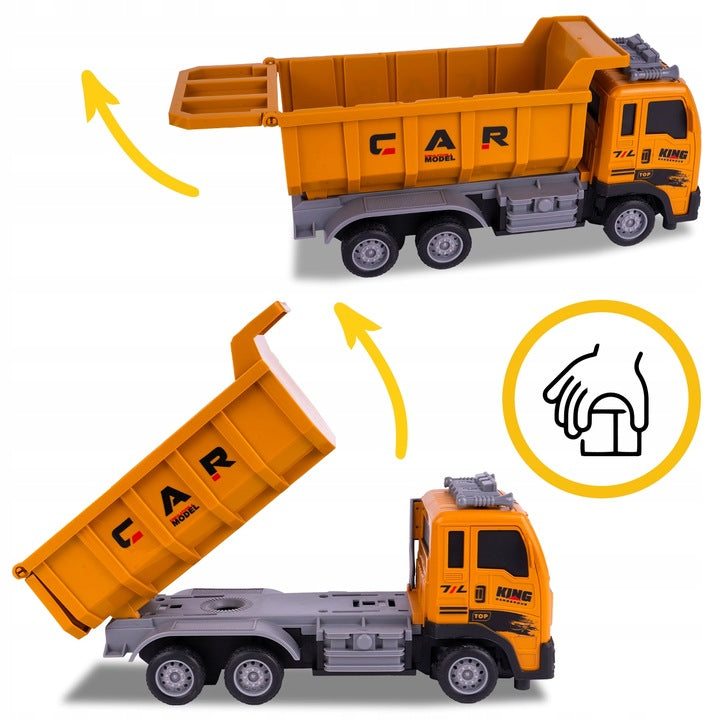 Camion Basculanta Cu Telecomanda, Pentru Copii 3+, 24 x 11.5 x 7.7 cm - MAXY