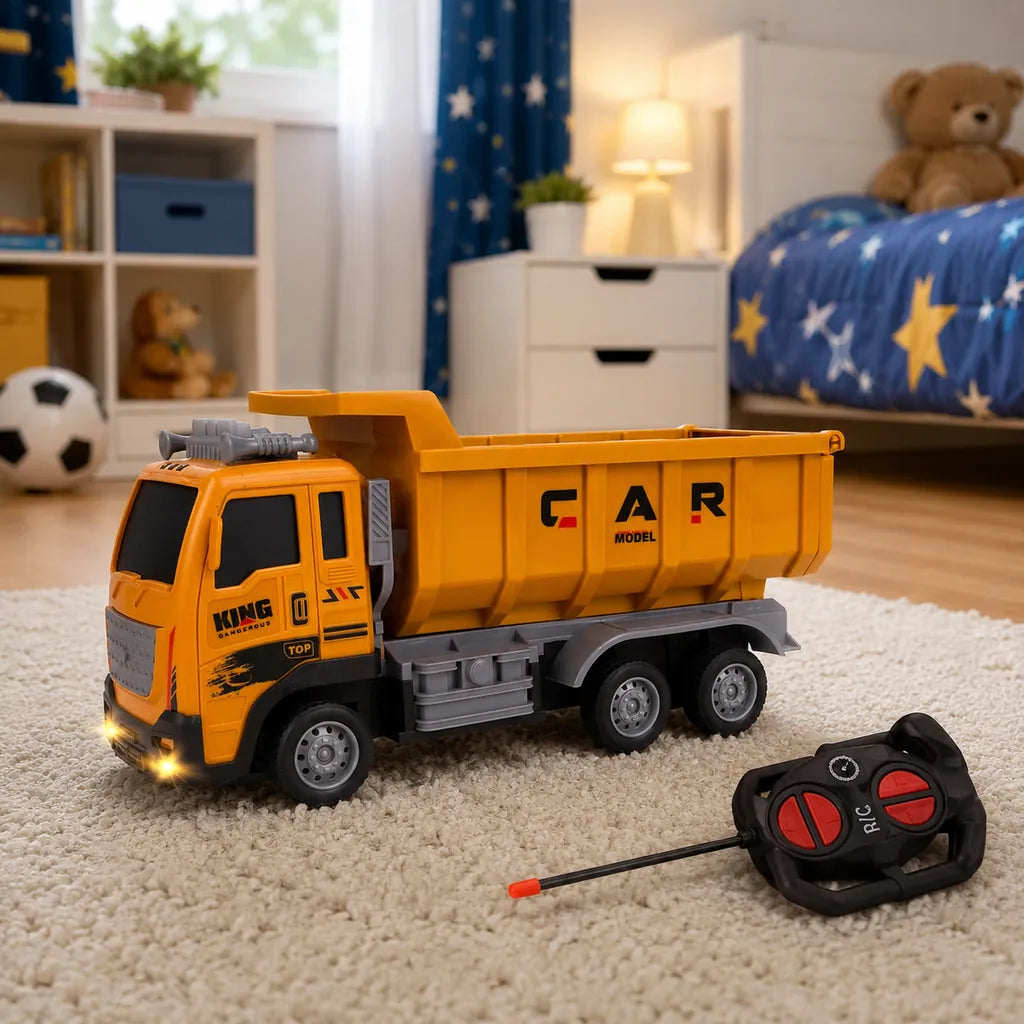 Camion Basculanta Cu Telecomanda, Pentru Copii 3+, 24 x 11.5 x 7.7 cm - MAXY