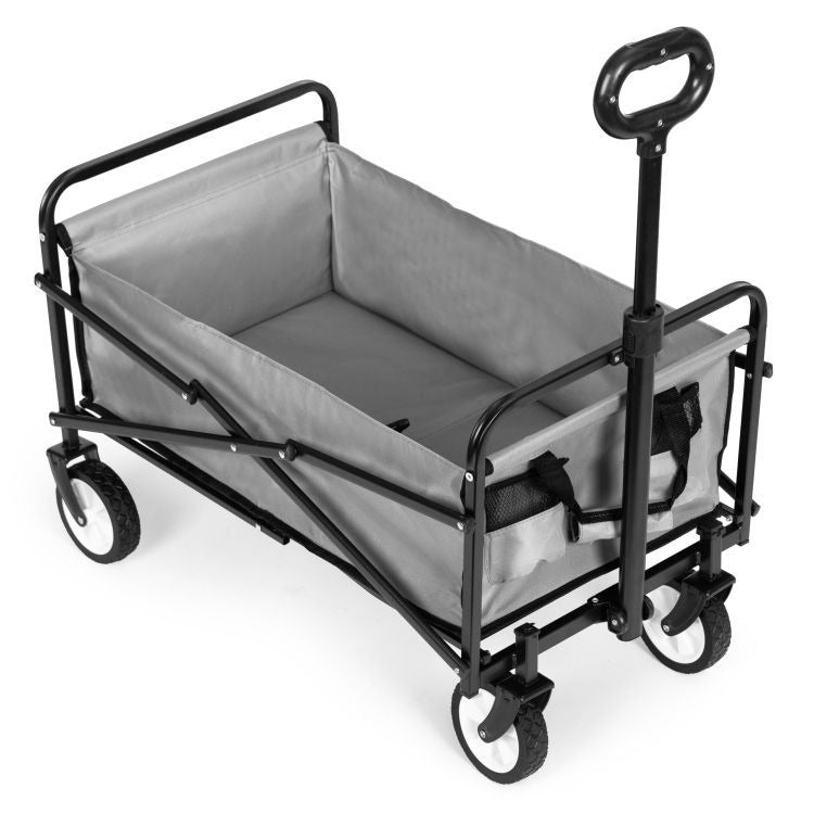 Carucior Gradina Pliabil Multifunctional 100 kg Gri - MAXY
