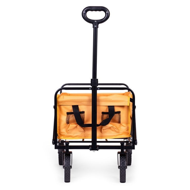 Carucior Gradina Pliabil Multifunctional 100 kg Portocaliu - MAXY